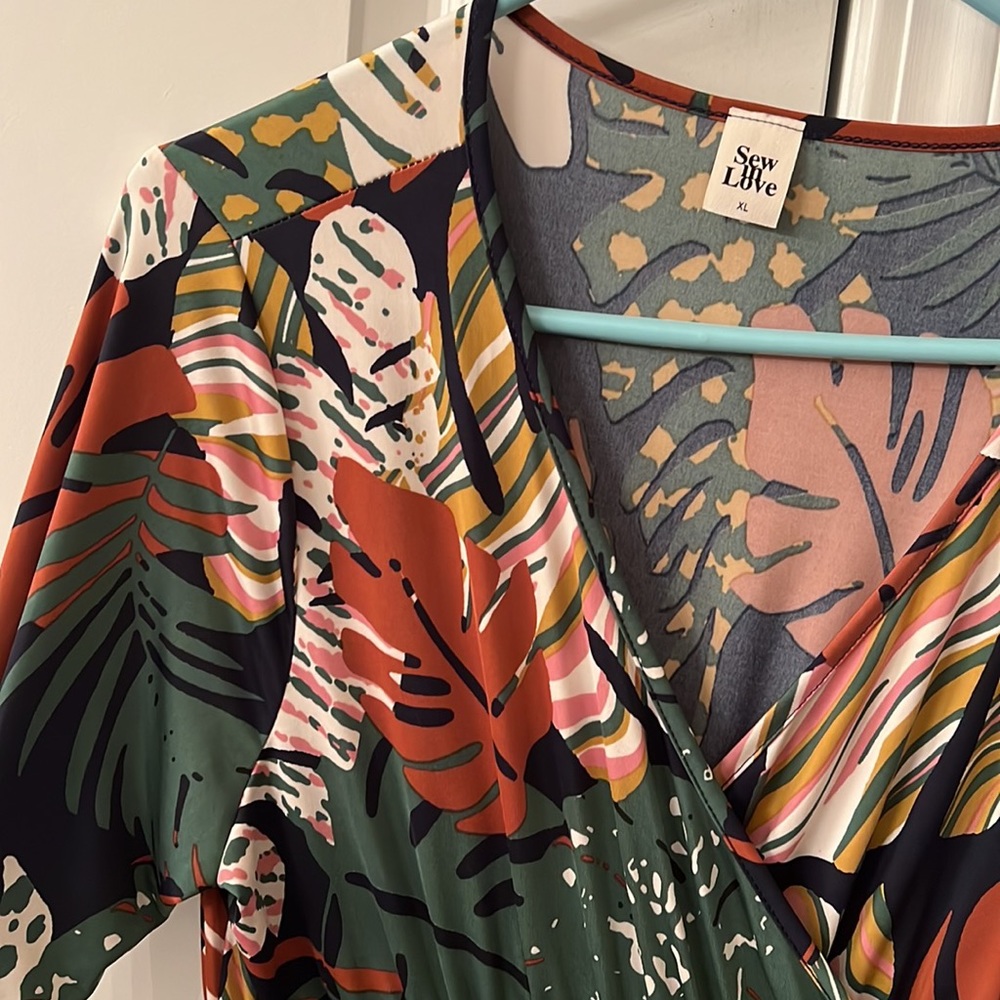 Slinky, knee length dress